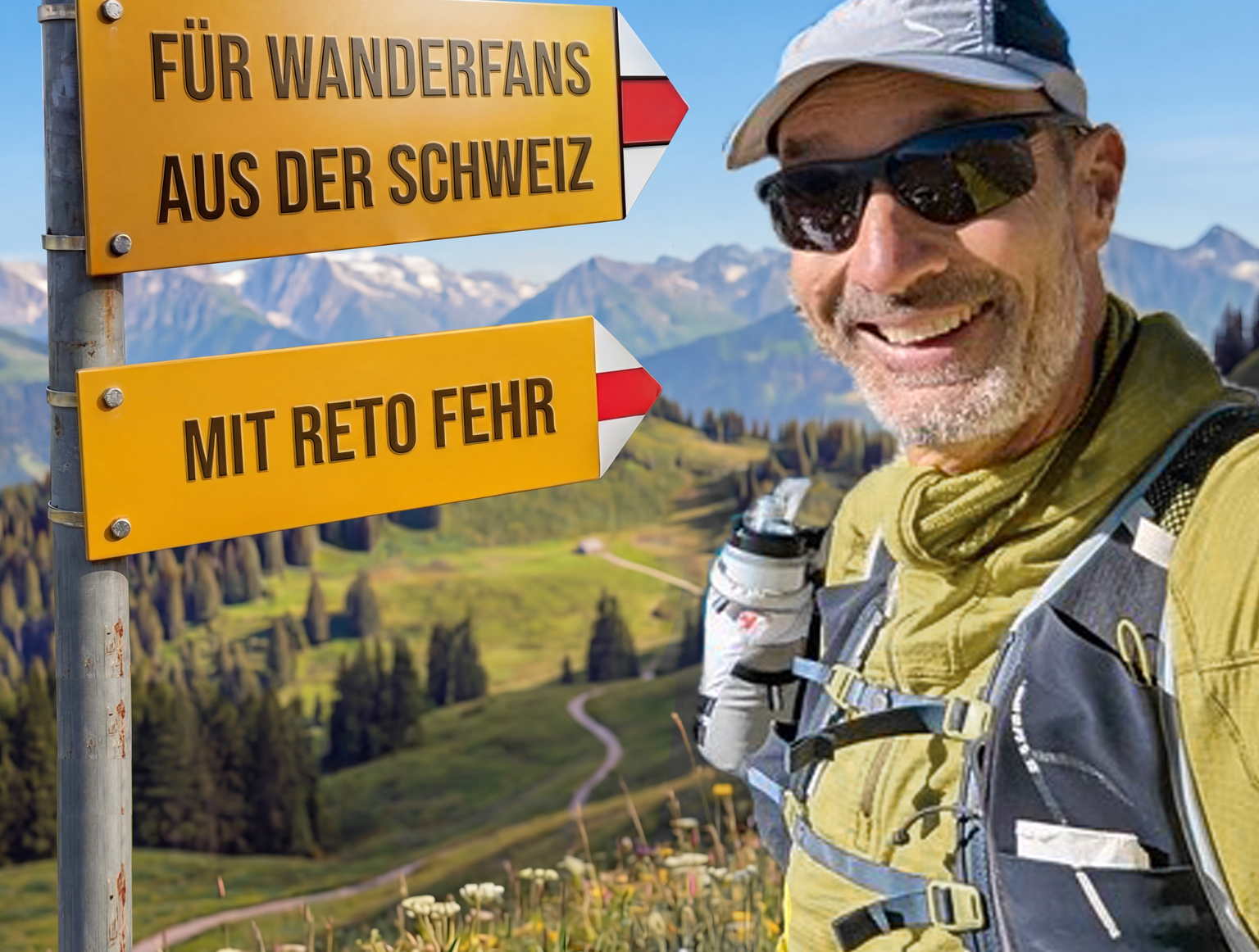 Dieser Mann absolviert seit über 10 Jahren das wohl verrückteste Schweizer Wanderprojekt