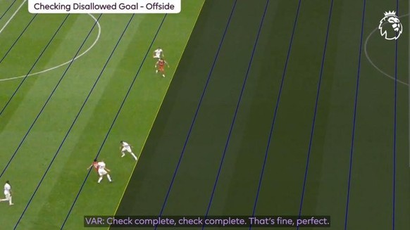 Tottenham Liverpool VAR Luis Diaz