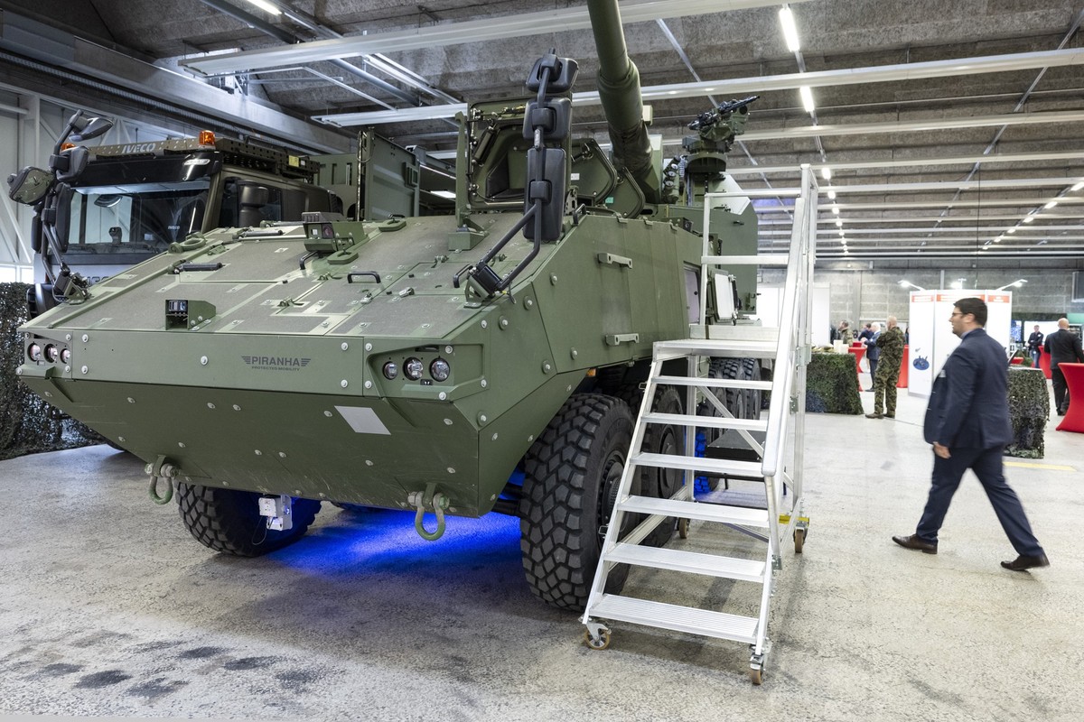 Le futur obusier de l'armée suisse