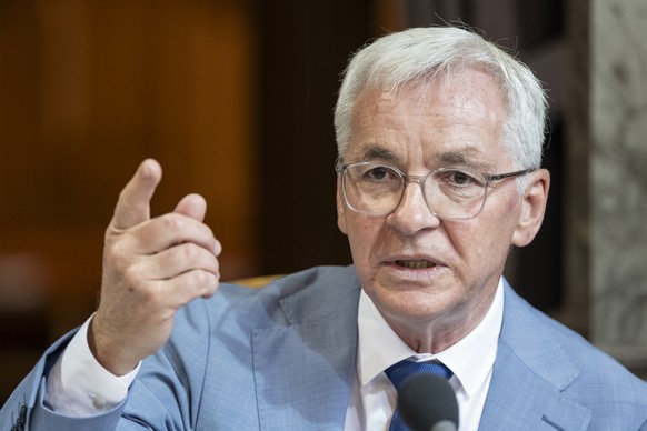 Erich Ettlin, Mitte-OW, spricht zur Kleinen Kammer, an der Sommersession der Eidgenoessischen Raete, am Montag, 8. Juni 2026 im Staenderat in Bern. (KEYSTONE/Alessandro della Valle)