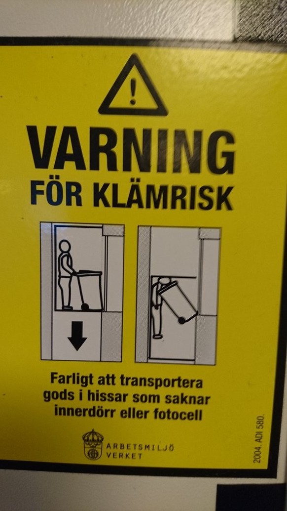 Picdump 111 – Memes und eine Schnapszahl, grossartig!\nDiese Warnung ist sehr klar verständlich