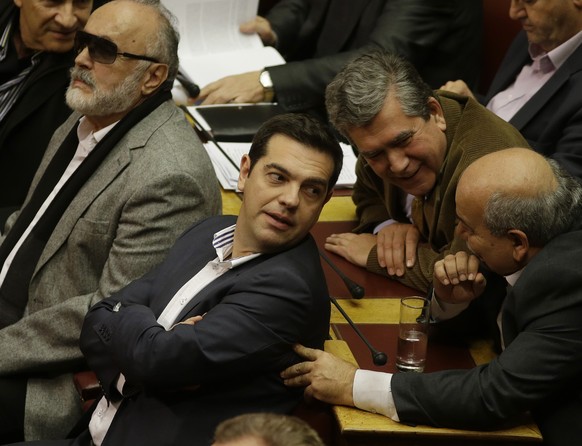 Alexis Tsipras, der Chef der Syriza-Partei.