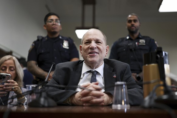 Harvey Weinstein appears in state court in Manhattan for his retrial on Thursday, June 5, 2025 in New York. (Charly Triballeau/Pool Photo via AP)
Sexual Misconduct-Harvey Weinstein