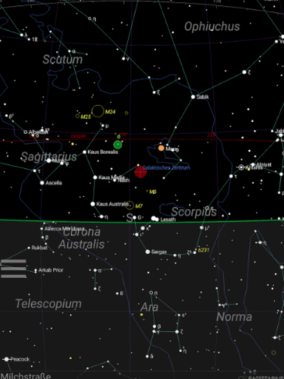 Sky Guide app