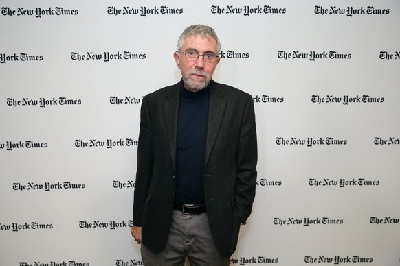 Paul Krugman, Nobelpreisträger und Kolumnist in der New York Times».<br data-editable="remove">