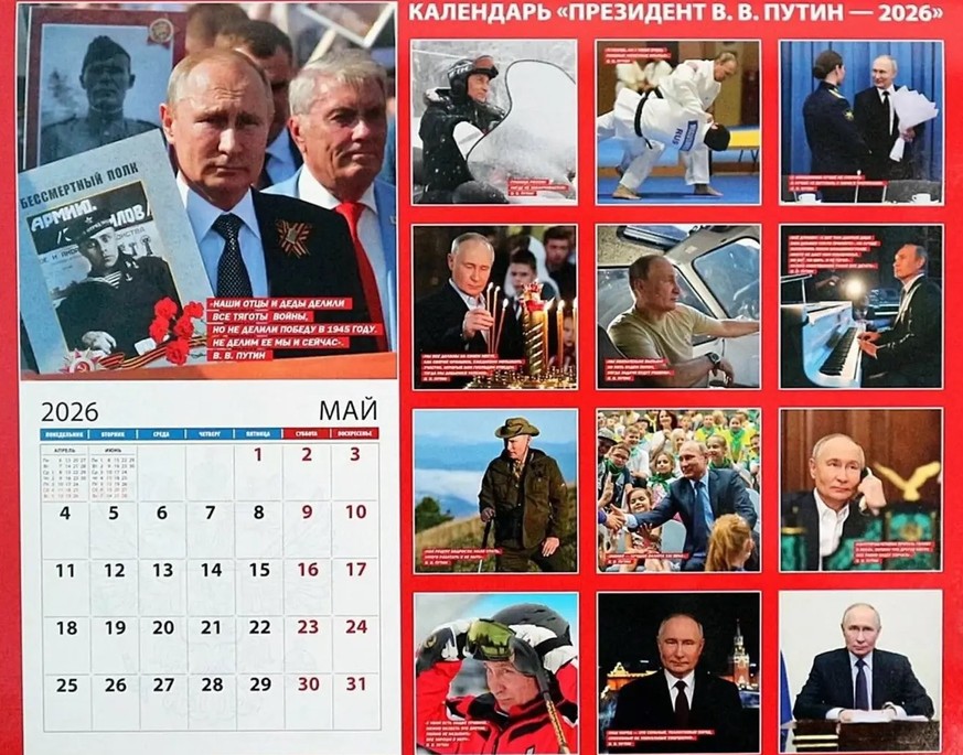 Putin-Kalender 2026 
https://x.com/RT_com/status/1993965789557178501/photo/1