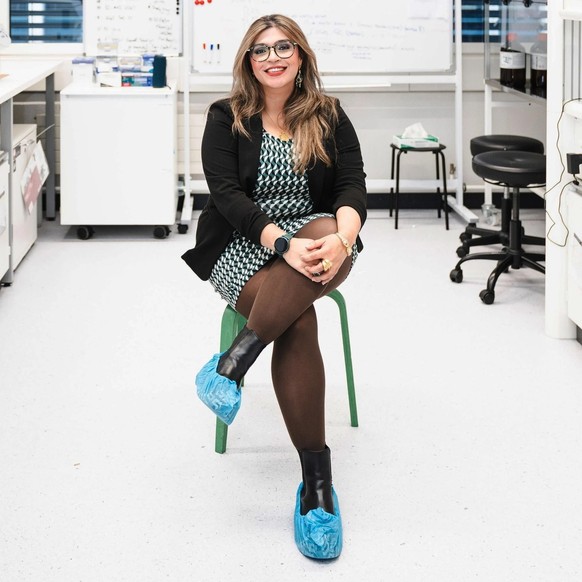 Fajer Mushtaq revolutioniert mit ihrem Start-up Oxyle den Umgang mit PFAS.