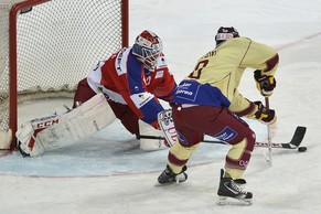 Pestoni stürmte schon letztes Jahr für Servette, hier gegen ZSKA Moskau.