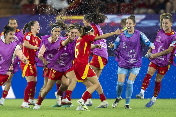 &lt;p&gt;Riesige Freude bei Spanien nach dem Führungstreffer.&lt;/p&gt;