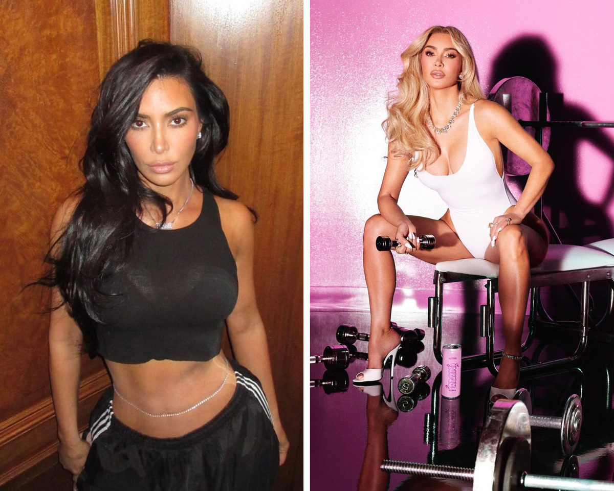 Le public est habitué à voir Kim K avec des longs cheveux lisses.