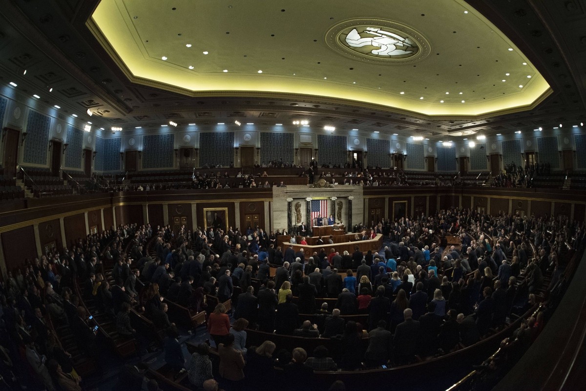 President Volodymyr Zelenskyy of Ukraine addresses a joint session of the US Congress in the US House Chamber of the US Capitol in Washington, DC on Wednesday, December 21, 2022. PUBLICATIONxNOTxINxUS ...