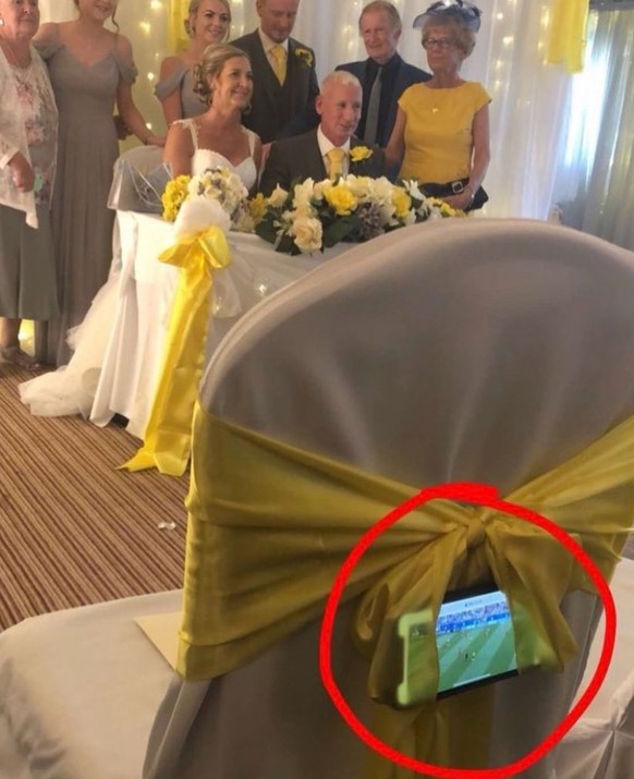 Die lustigsten Fails der Woche: Fussball schauen an der Hochzeit