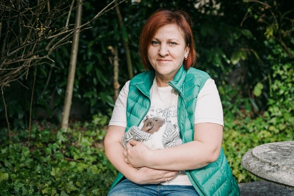 Kurz nach Ausbruch des Krieges in der Ukraine fanden Kseniya Latko und ihr Sohn bei einer Gastfamilie in Zürich eine neue Unterkunft. Auch die Haustiere waren willkommen.