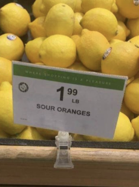 Keine Ferien? Hier kommen zum Trost 23 lustige Fails, frisch aus dem Internetz
Ob die sauren Orangschen ächt aus Anana’s Schbanien sind? 🤔