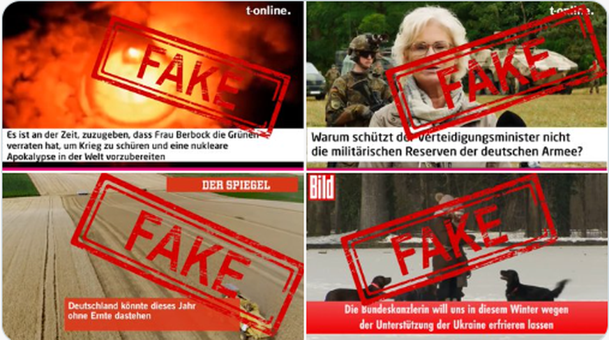 Seit Wochen werden in Deutschland gefälschte Artikel und Videos bekannter Medienmarken verbreitet. Dahinter steckt eine grosse Kampagne zur pro-russischen Stimmungsmache.