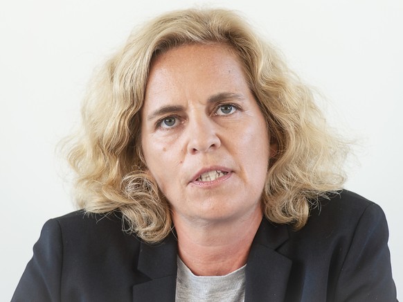 Karin Rykart (Grüne), Vorsteherin des Stadtzürcher Sicherheitsdepartements, geht davon aus, das die Stadtpolizei Zürich &quot;angemessen und sorgfältig&quot; beim Einsatz vor der Credit Suisse gehande ...