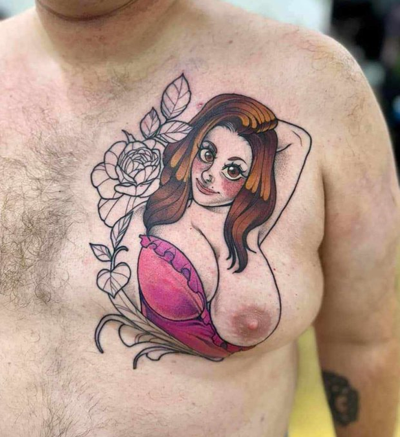 Lustiges Tattoo im Faildienstag