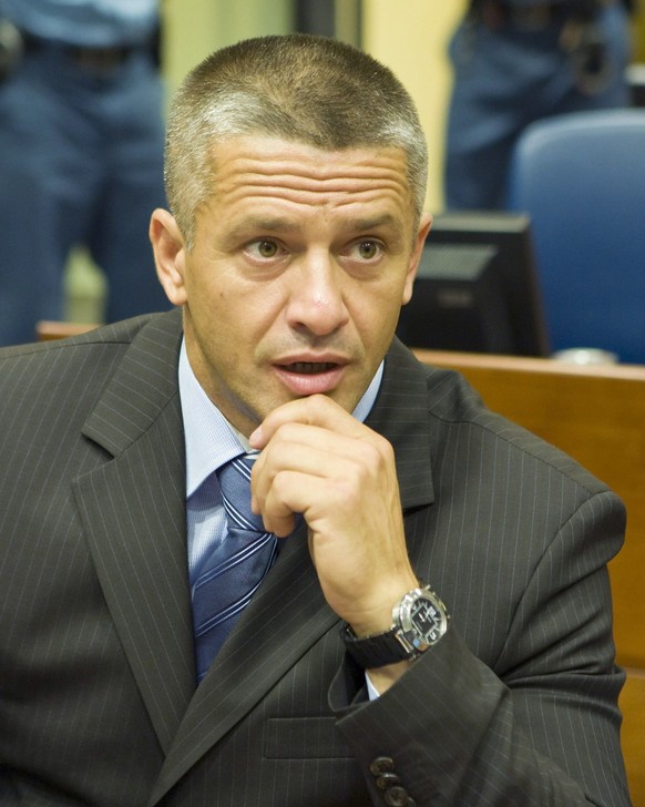 Naser Oric vor dem UNO-Kriegsverbrechertribunal – die Aufnahme datiert von 2008.&nbsp;