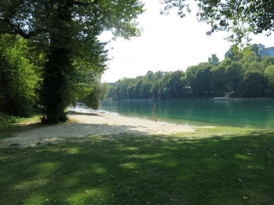 Ja, zweifellos: Das ist ein Sandstrand.