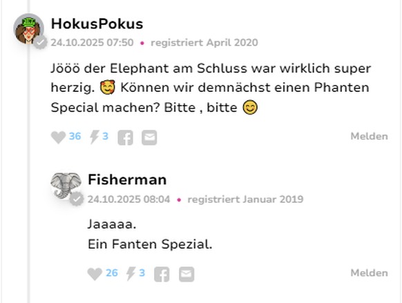 CN Kommentar zu Fanten
