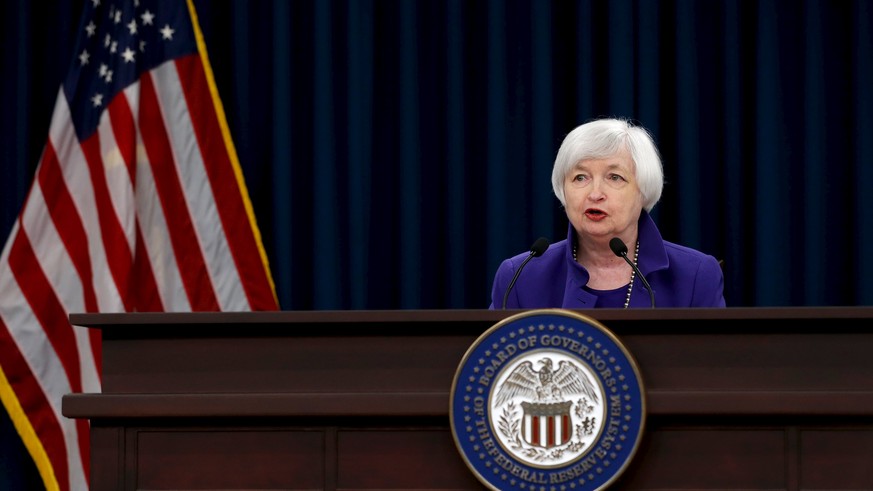 Fed-Chefin Janet Yellen erhöht den Fed-Leitzins, um Schlimmeres abzuwenden.&nbsp;