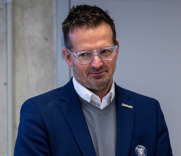 Tigers Sportchef Pascal Mueller, vor dem Eishockey-Qualifikationsspiel der National League zwischen den SCL Tigers und dem HC Fribourg-Gotteron, am Freitag, 20. September 2024, in der Emmental Versich ...