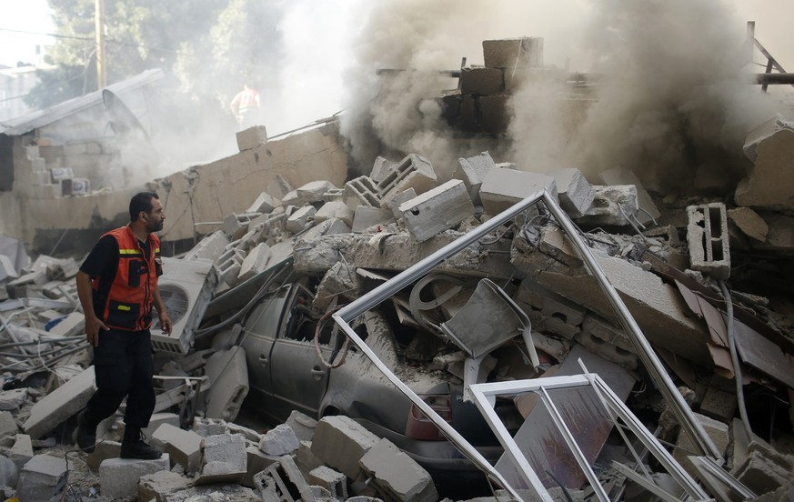 Am Donnerstag im Gazastreifen: Zerstörung, Verwüstung, Tod. Ab heute Freitag sollen die Waffen schweigen.