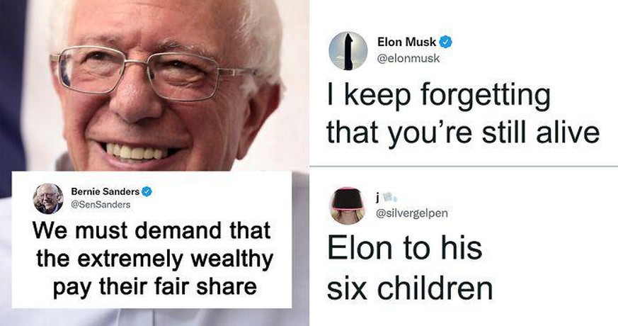 Bernie Sanders und Elon Musk werden vermutlich keine Freunde mehr.