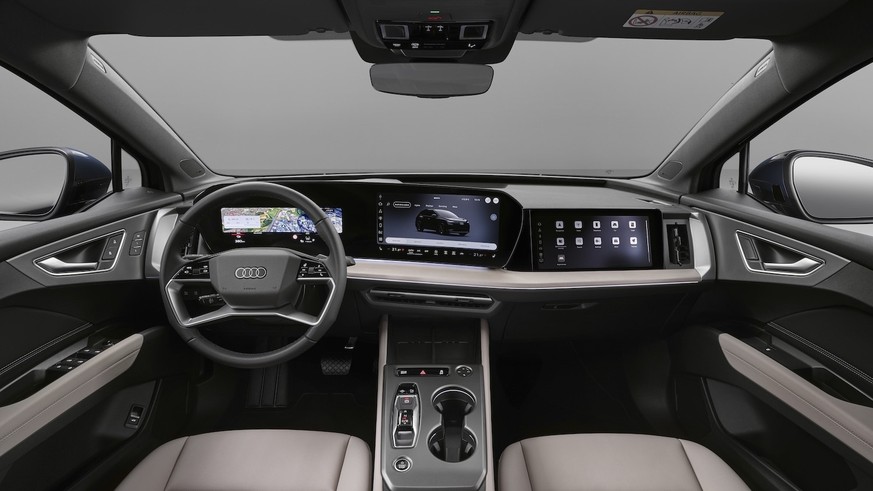 Das Beifahrerdisplay ist optional erhältlich.