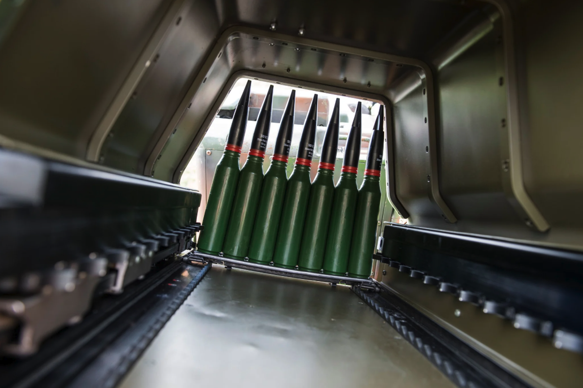 Munitions de l'armée suisse pour la défense sol-air.
Image : Yves Baumann/VBS