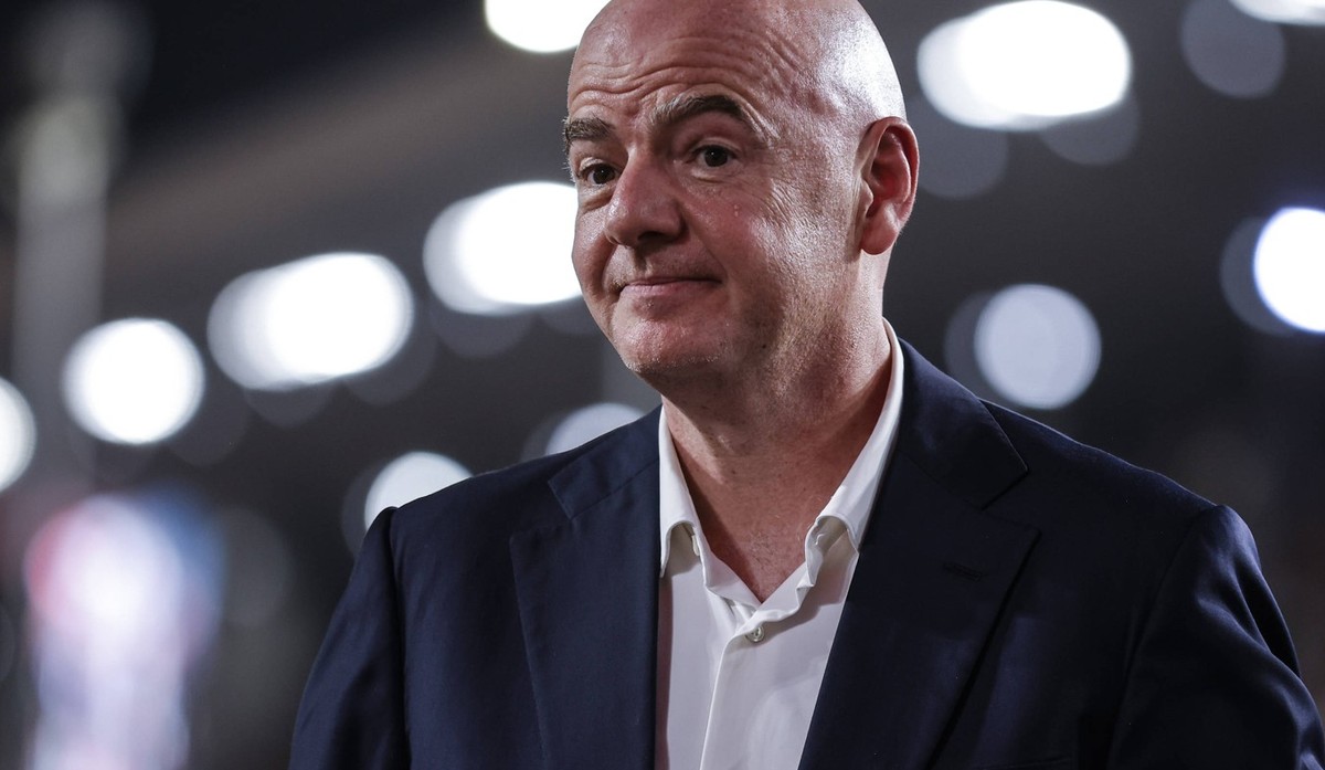 Gianni Infantino president of FIFA portrait during the 2023 Formula 1 Qatar Grand Prix, 17th round of the 2023 Formula One World Championship, WM, Weltmeisterschaft from October 6 to 8, 2023 on the Lu ...
