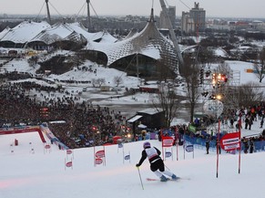 Im Jahr 2011 hatte es genügend Schnee im Olympiapark.