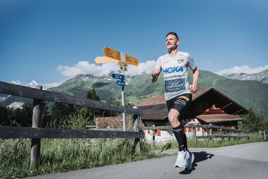 Run4help Adrian Josty Jungfraumarathon