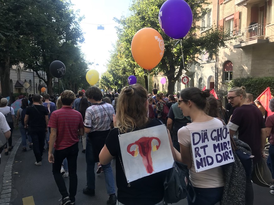 Gegendemo gegen Marsch fürs Läbe, Bern