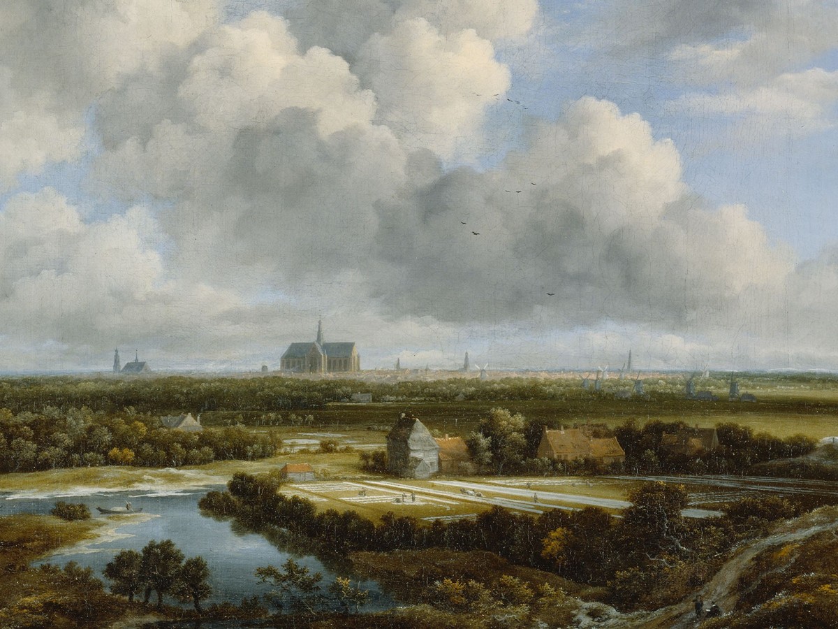 Die Bleichen von Haarlem, von Jacob van Ruysdael, um 1670/1675.
https://collection.kunsthaus.ch/de/collection/item/3095/