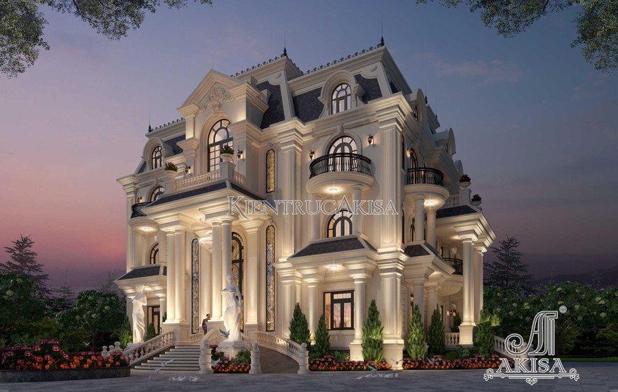 Fake französische McMansions villen architektur vietnam 
https://akisa.vn/thiet-ke-biet-thu/biet-thu-co-dien-phap