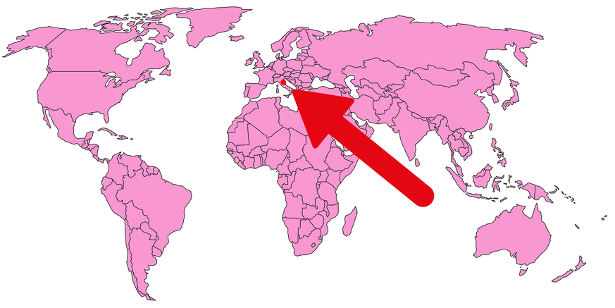 Der Zwergstaat misst gerade mal 61 Quadratkilometer und hat von allen europäischen Ländern die kleinste Einwohnerzahl (ca. 30'000).