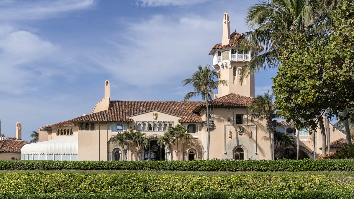 FILE - In this Jan. 18, 2021, file photo, Mar-a-Lago in Palm Beach, Fla. Former President Donald Trump