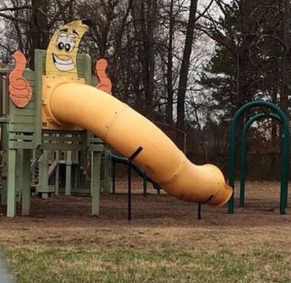 Fail Tuesday, Fails: children's slide