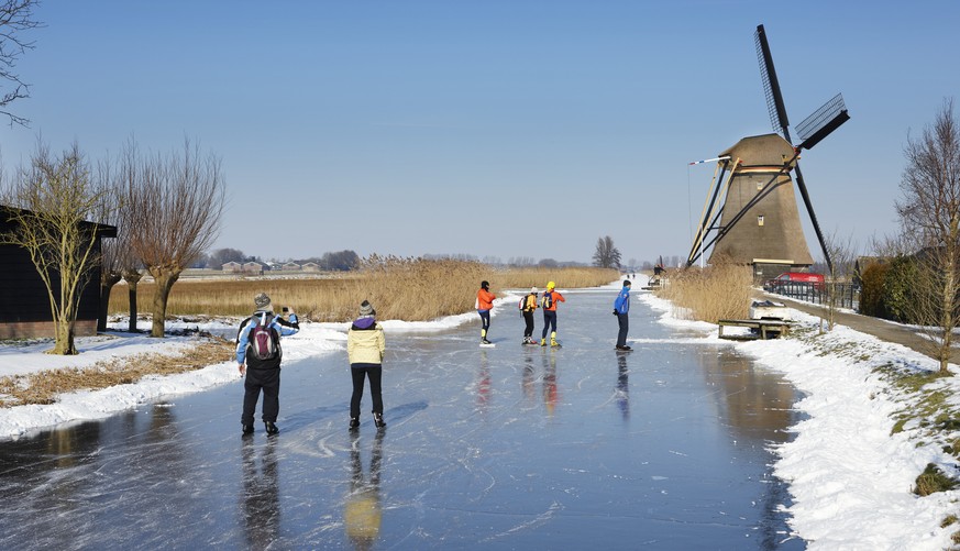 Winter in Holland / Winter in the Netherlands