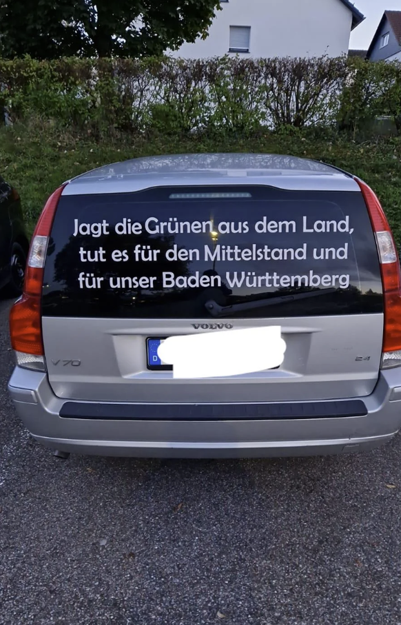 Wutbürger Autoaufkleber