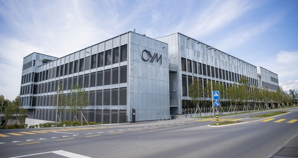 Eine Ansicht des Spitzensport-Zentrum "OYM" ("On Your Marks"), am Mittwoch, 26. August 2020, in Cham. Der Sportkomplex von Hans-Peter Strebel bietet Spitzenathleten modernste Train ...