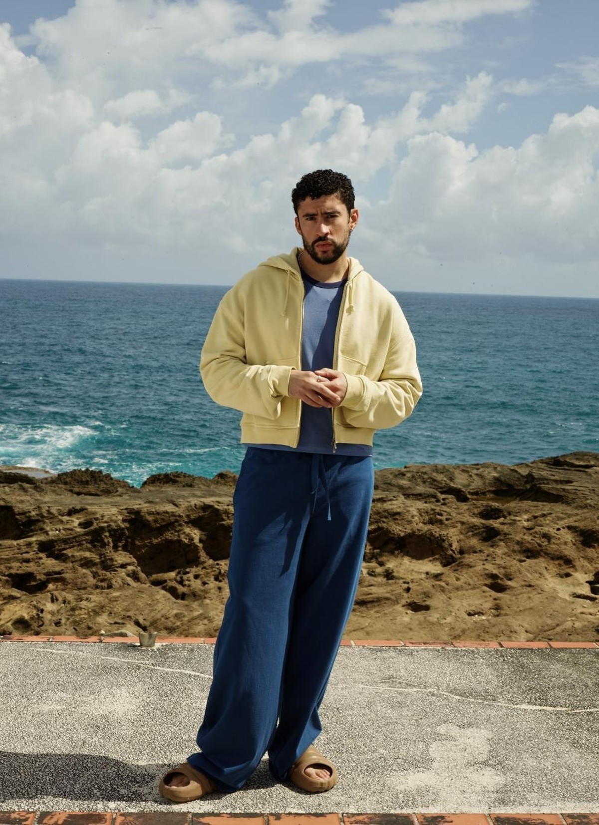 Les looks laissaient présumer d'une collection très streetwear.