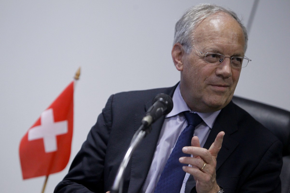 Erfolgsmeldung aus Brasilien: Bundesrat Schneider-Ammann bringt ein Freihandelsabkommen auf den Weg.