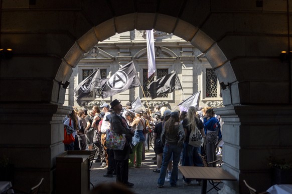 <p>Die 1.-Mai-Demo in Zürich war laut und bunt.</p>