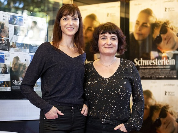 Die Regisseurinnen Veronique Reymond (links) und Stephanie Chuat. Ihr Film «Schwesterlein» wurde 2021 als bester Spielfilm ausgezeichnet.