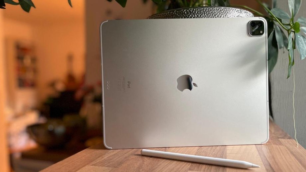iPad Pro 2021, mit Digitalstift Apple Pencil.