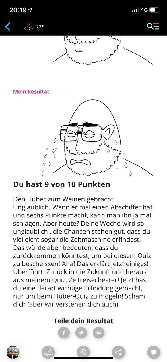 Hey! Hier kommt Dani. Vorhang auf fÃ¼r ein kleines bisschen Horror-Show!
Hach den muss ich einfach posten, Die kommende woche ist gerettet.