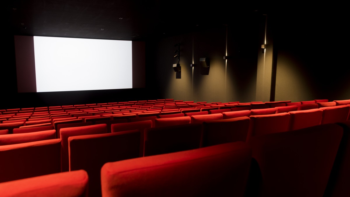 Une vue sur une salle de cinema de "Pathe Les Galeries" lors d'une conference de presse de la Fondation romande pour le cinema (Cineforom) le jeudi 21 novembre 2019 a Lausanne. (KEYSTON ...