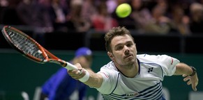 Wawrinka kämpft sich in Holland in die zweite Runde.